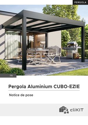 Notice Pergola Aluminium CUBO-EZIE | CliKIT