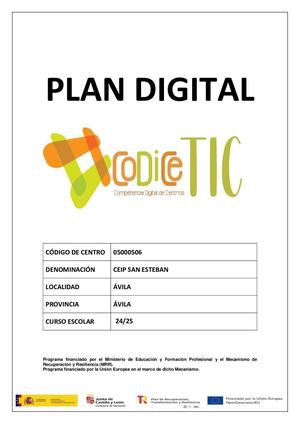 Plan Digital 24 25