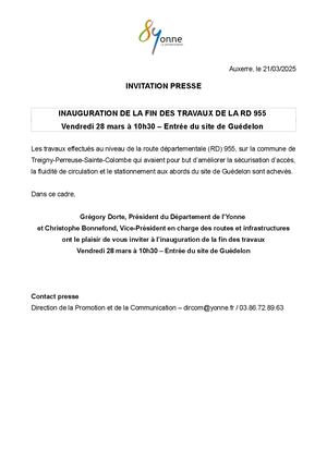 Guedelon INAUGURATION DE LA FIN DES TRAVAUX DE LA RD 955