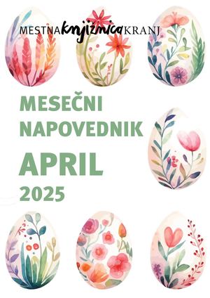 Napovednik APRIL 2025