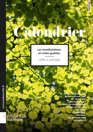 Agenda inDeauville - Avril à Juin 2025