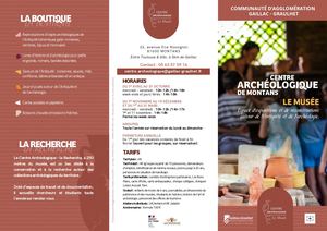 Brochure 2025 - Centre archéologique de Montans