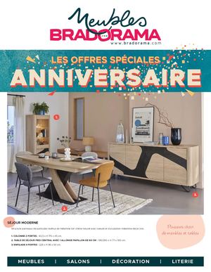 Meubles Bradorama Anniversaire