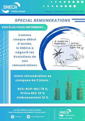 CENTRE OUEST - Tract Spécial Rémunérations