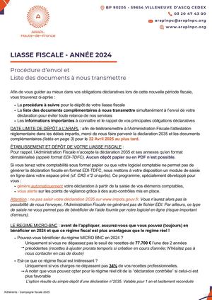 Adhérents - Mode D'emploi campagne 2025
