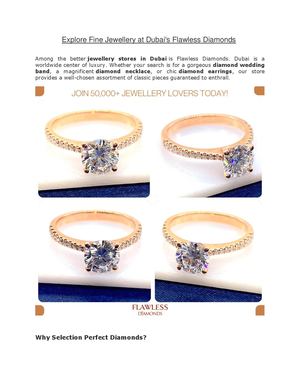Top Jewellery Stores in Dubai: Where Luxury Meets Elegance - Flawless Diamonds