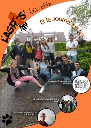 Agrogazette N°1 (Mai 2016).