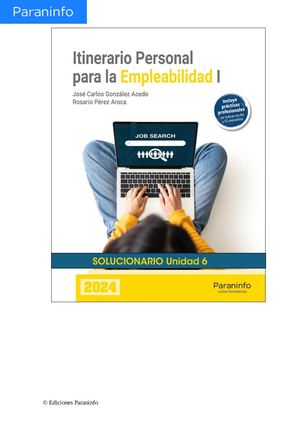 Solucionario Ipe I 6