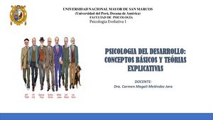 Sesion 1 Enfoques De La Psicologia Evolutiva