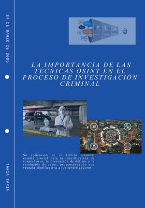 La Importancia De Las Técnicas Osint En El Proceso De Investigación Criminal