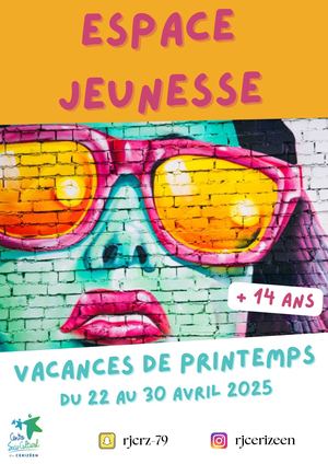 Programme Vacances Printemps +14 Ans