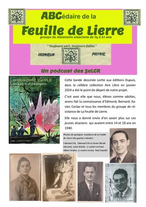 Podcast Feuille De Lierre doc accompagnement Pour en savoir +