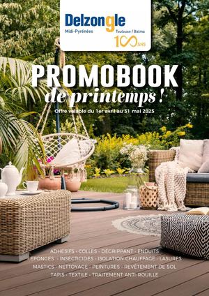 PROMO BOOK PRINTEMPS DELZONGLE