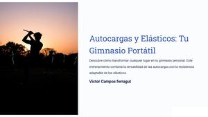 Autocargas Y Elásticos Tu Gimnasio Portátil