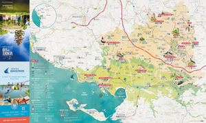 Carte touristique Vendée du Sud