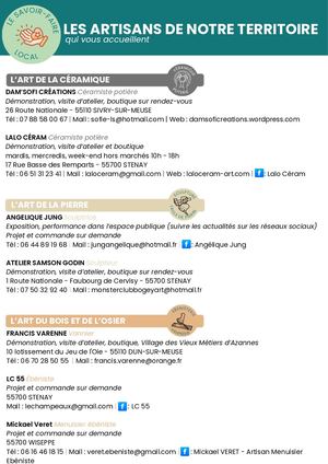 Artisans des Monts et Vallées de Meuse