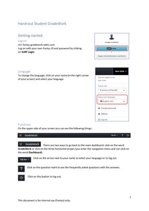 Gradework Instruction Students