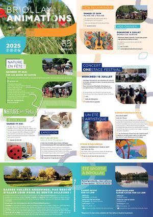 Brochure animations saison 2025