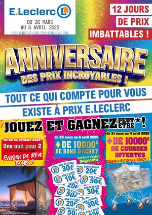 L'anniversaire de E.Leclerc en Martinique !