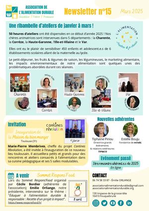 Newsletter N°15 03_2025