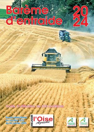 Oise Agricole Barème Entraide 2024