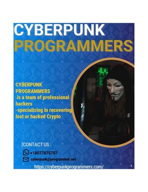 ImagBEST RECOVERY EXPERTS FOR CRYPTOCURRENCY; AND BITCOIN CYBERPUNK PROGRAMMERSe