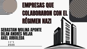 Empresas Que Colaboraron Con El Régimen Nazi Sebastian Molina ponte