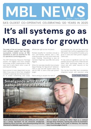 MBL NEWS MARCH - APRIL 2025