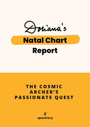 Doriana's Natal Chart Report