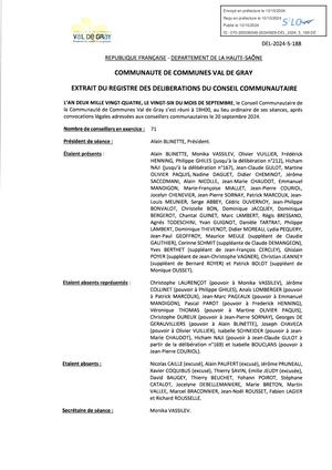Delibération 2024 - Arret Du Plan Climat Air Energie Territorial (Pcaet)