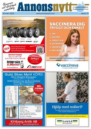 Annonsnytt V13 2025