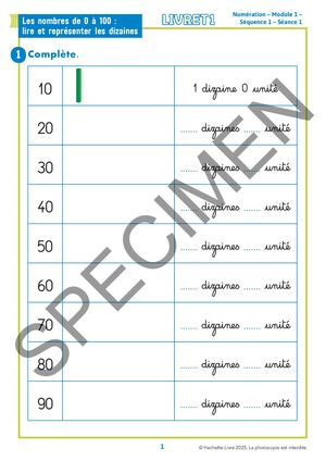 Ma pochette de maths CE1 - Les Pochettes Ateliers - Pochette élève - Ed. 2025
