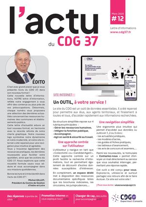 l'actu du CDG 37 #12