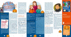 Ach Du Schreck Halloween Faltflyer