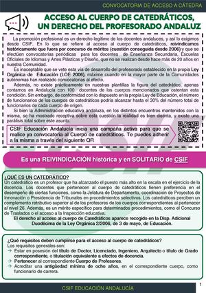 Preguntas más frecuentes y Baremo Cátedra CSIF