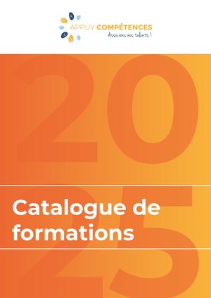 Catalogue de Formations Appuy Compétences 2025