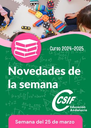 Novedades 25 Marzo 2025
