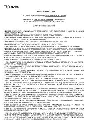 Avis D'information Cm 27 03 2025