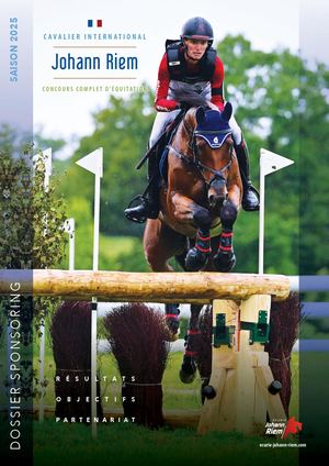 Sponsoring cavalier Johann Riem 2025