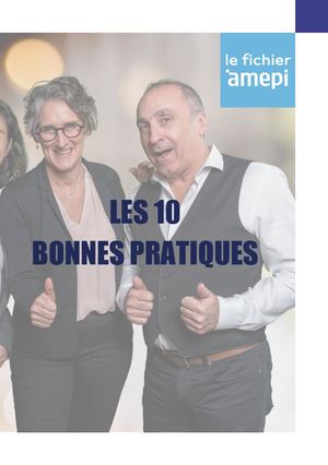 Livret des Bonnes Pratiques