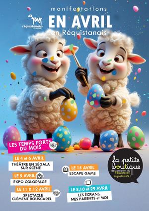 Agenda Avril 2025 - Réquistanais