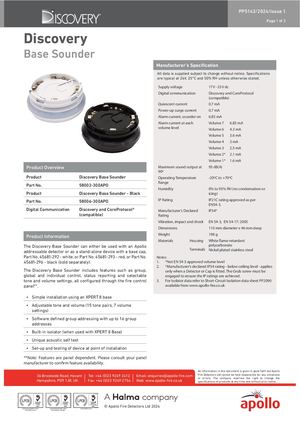 PP5143 Discovery Base Sounder Issue 1