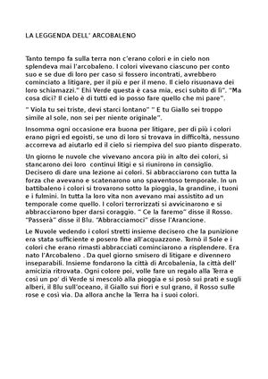 La Leggenda Dell'arcobaleno