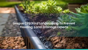 League City Yard Landscaping To Prevent Flooding: Local Drainage Experts