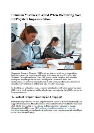 Erp Anti Fall Script Calamรฉo - Common Mistakes To Avoid When Recovering From Erp System ...