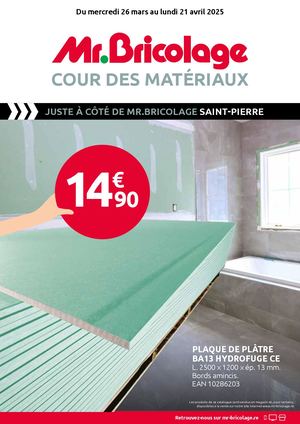 Mr Bricolage Cour Des Matériaux mars 2025