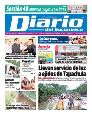 Diario Del Soconusco 26 Mar 2025