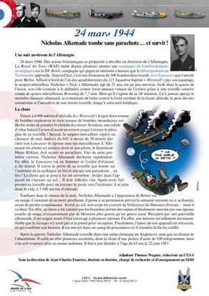 1944 03 24 Nicholas Alkemade