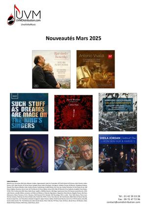 UVM Distribution : Nos Nouveautés du Mois de Mars 2025