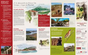 Carte du Lac du Salagou